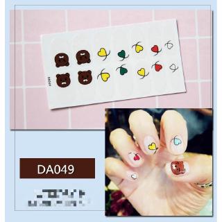 Set 14 nhãn dán móng nghệ thuật trang trí độc đáo