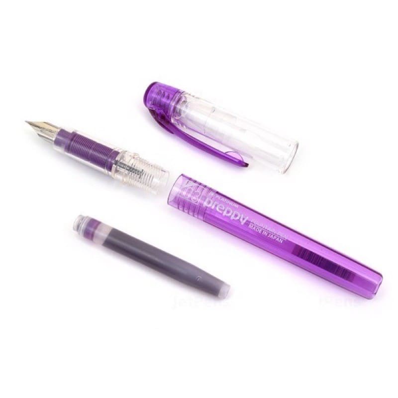 [ Hàng Nhật ] Combo 3 cái Bút máy học sinh Platinum Preppy PPQ-200 tiêu chuẩn Nhật bản cỡ 0.3 Cao Cấp Nhật Bản