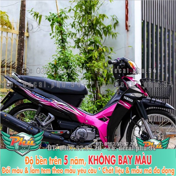 Tem rời Sirius Nano hồng đen (P) -1