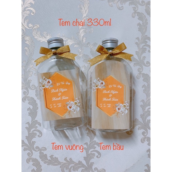 TEM CHAI NƯỚC 330ML