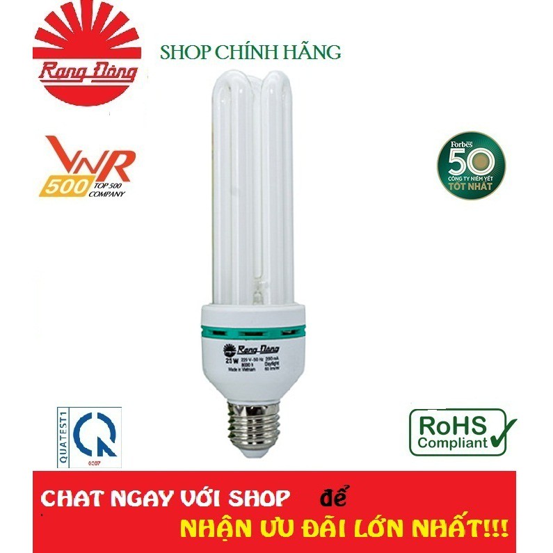 Bóng đèn Compact UT4 20W Model: CFL 3UT4 H8 11W/15W/20W/25W/30W