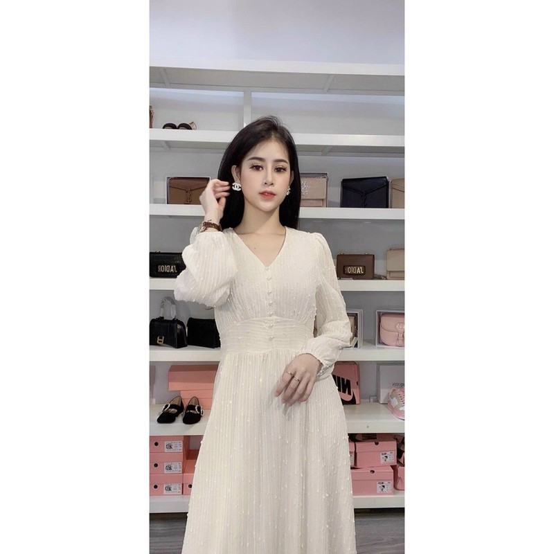 VÁY MAXI CÚC NGỰC CHẤT ĐẸP MS24108