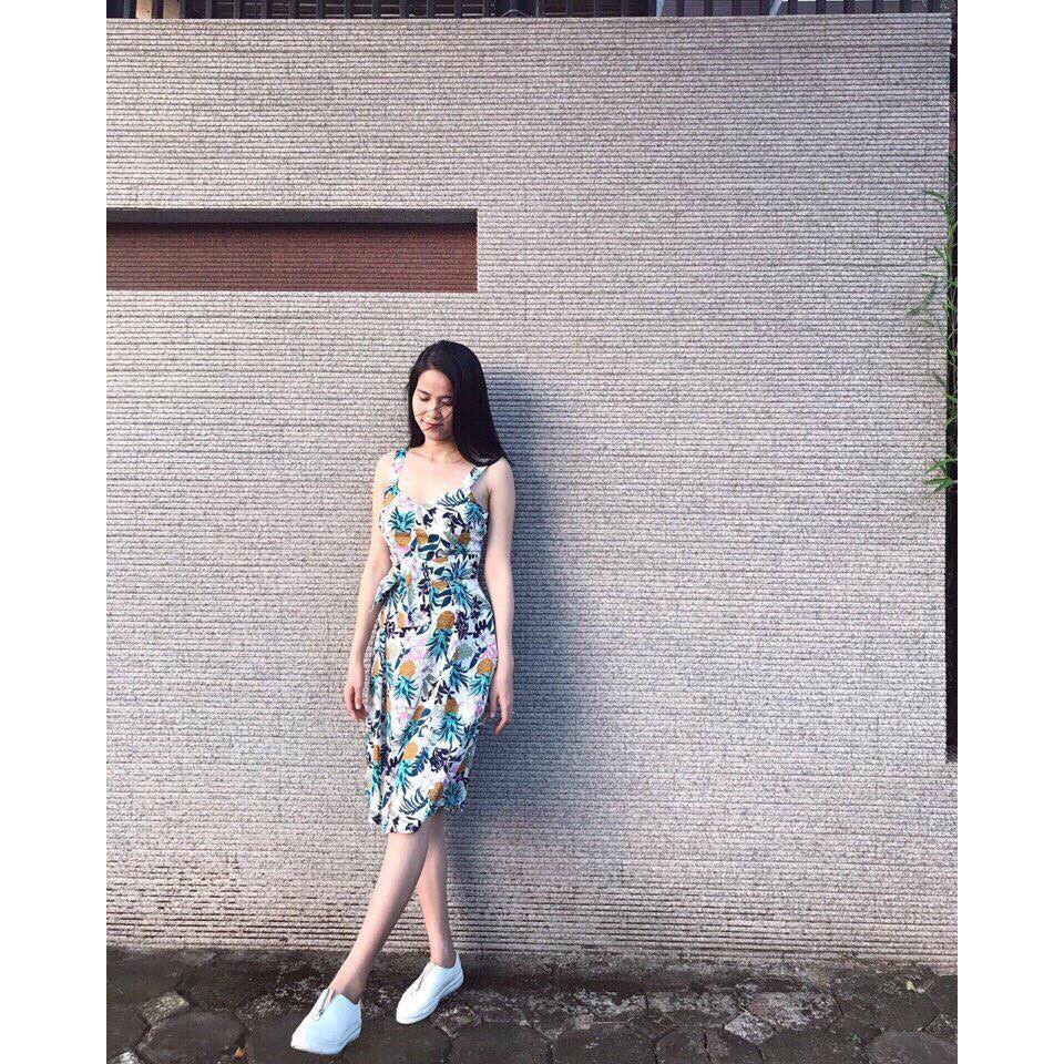 VÁY HOA 2 DÂY VNXK