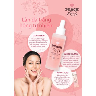 Serum dưỡng trắng da peach me whitening serum