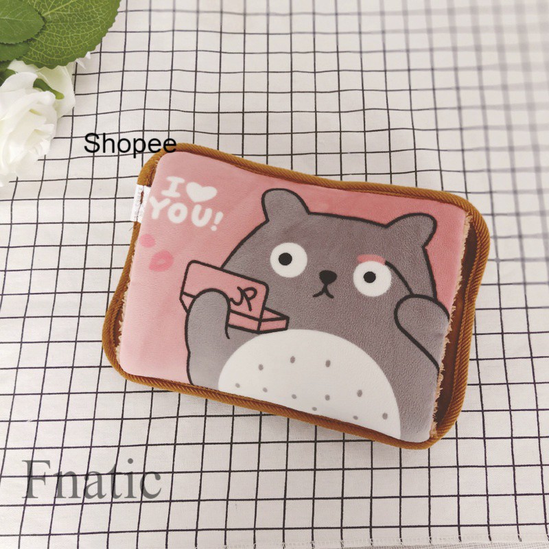 Túi sưởi,chườm điều trị bầm tím đau nhức chân tay hình doremon totoron