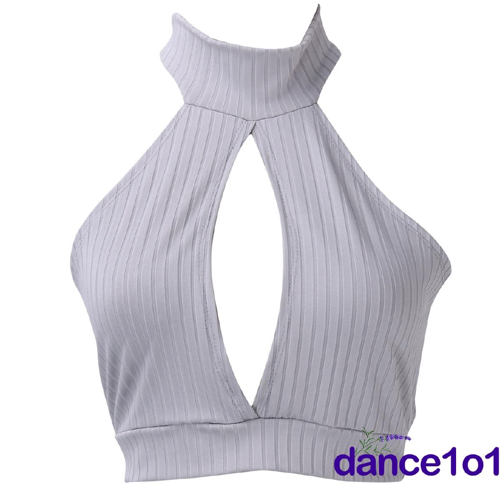 Áo crop top sát nách thời trang