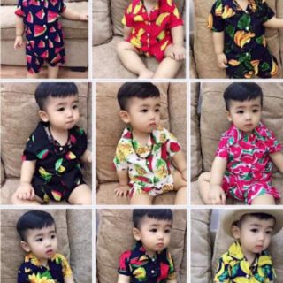 Quần áo trái cây trẻ con