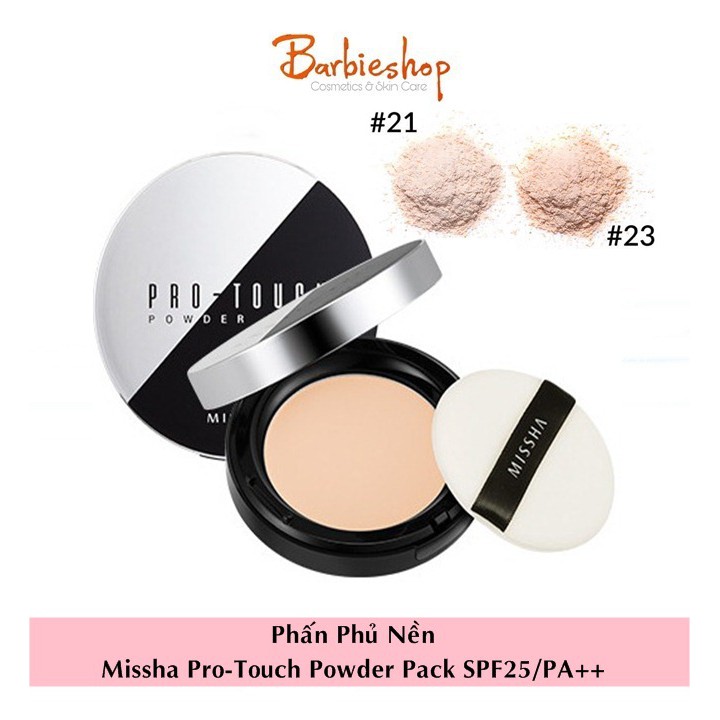 Phấn Nén Missha Pro-Touch Powder Pack SPF25/PA++