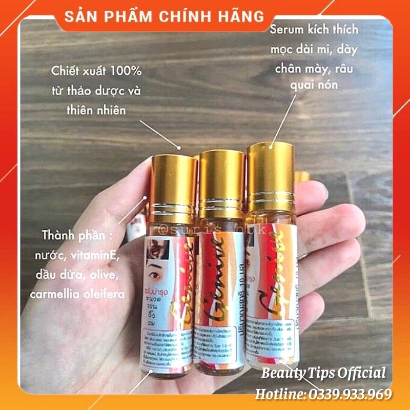 Serum Mọc Dày Mi, Lông Mày, Râu Genive