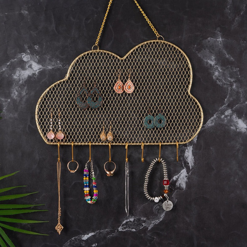 Giá Đỡ Trưng Bày Bông Tai sa Treo Tường Sắp Xếp Gọn Gàng