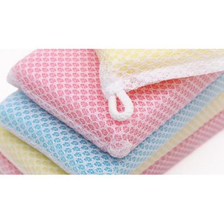 Set mút lưới rửa chén bát tạo bọt kháng khuẩn DAISO
