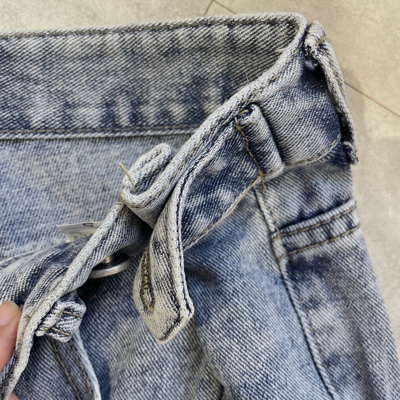 [Ảnh thật tự chụp] Quần jeans suông 612