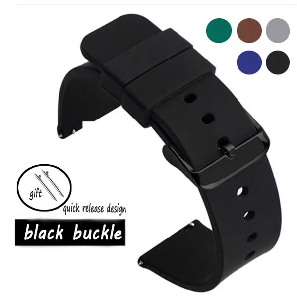 HUAWEI Dây Đồng Hồ Silicon 42mm 46mm 40/44mm Thay Thế Cho Đồng Hồ Thông Minh Samsung Galaxy Watch 4/14/16/18/19/20/21/22/24mm
