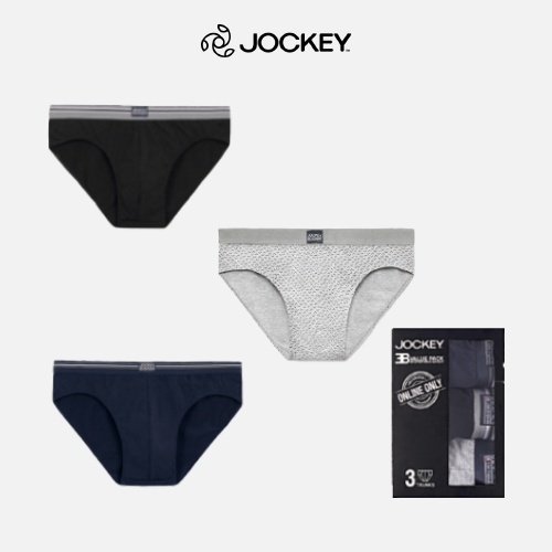 Combo 03 Quần Lót Nam Thun Cotton Jockey Dáng Tam Giác Cao Cấp - J1246