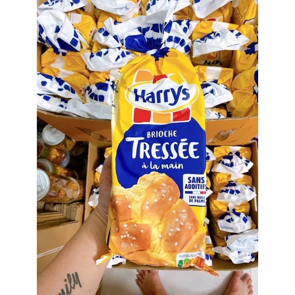 BÁNH MÌ HOA CÚC PHÁP HARRY’S BRIOCHE TRESSEE 500g BÁNH MÌ NGON DATE MỚI HÀNG CÓ SẴN ĂN VẶT TÍ  ĐỒ ĂN VẶT SÀI GÒN  NGON