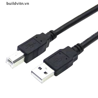 (vitnhot) USB Printer Cable USB 2.0 Type A Male to Type B Male Printer Scanner Cable .