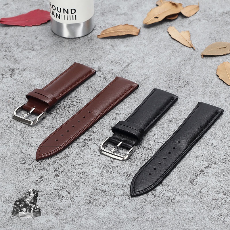 [CHUẨN LOẠI 1] Dây đồng hồ da bò Lucky Ling (Con Cóc) chống thấm nước BO-30 nhiều size 12 14 16 18 20 22mm