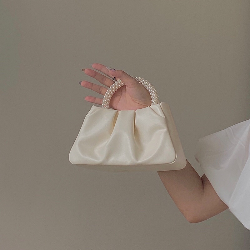 Túi xách đám mây phiên bản đám mây tay cầm ngọc baby