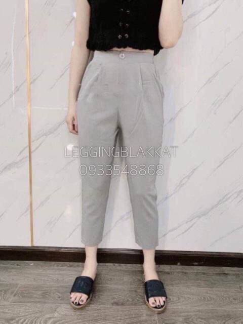 QUẦN BAGGY KHUY TRƯỚC CHUN SAU CHẤT ĐŨI NHẸ MÁT THỜI TRANG BANAMO FASHION QUẦN BAGGY ĐŨI KHUY TRƯỚC CHUN SAU 821