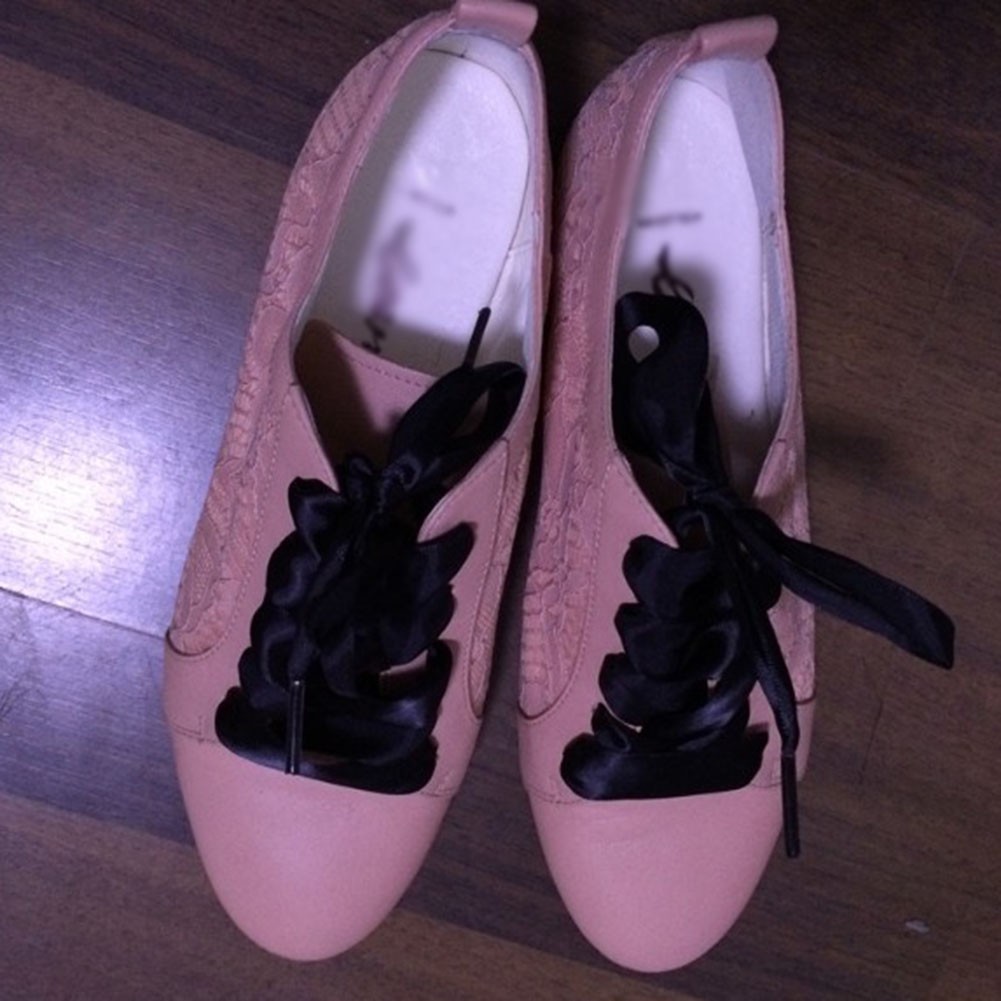 Cặp dây buộc giày 140cm bằng Polyester sáng bóng