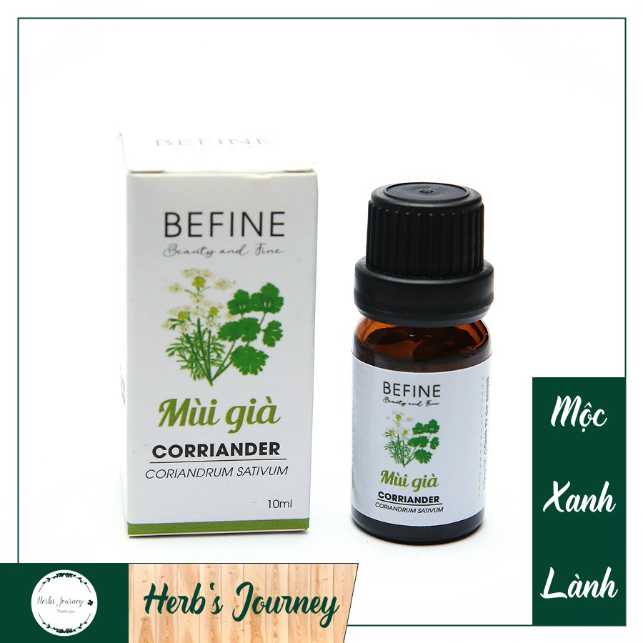 Tinh Dầu Mùi Già cao cấp 5ml 10ml - BEFINE - Tinh dầu nguyên chất chưng cất tự nhiên - Hương thơm ngày Tết, thơm phòng