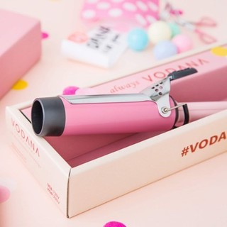 Vodana máy uốn tóc 36mm 40mm glamwave curling iron pink hàn quốc