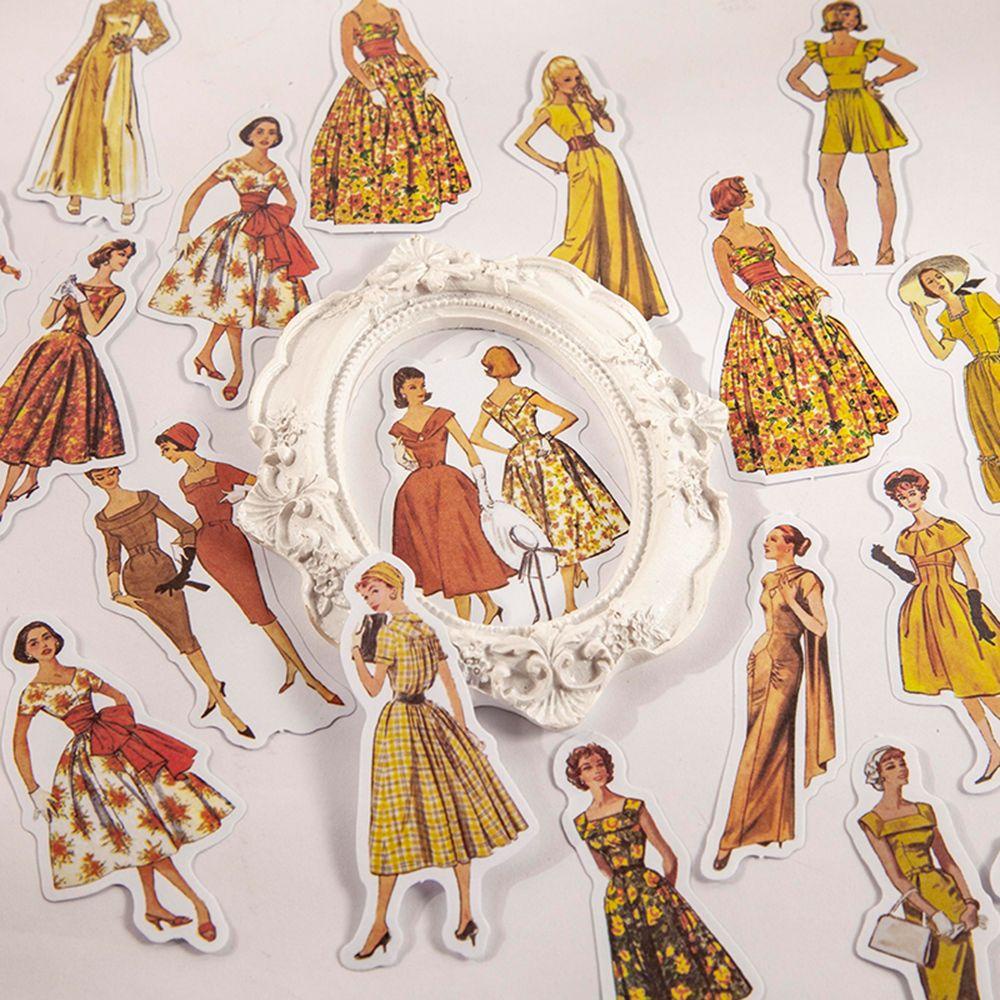 Bộ 40 Sticker Dán Trang Trí Sổ Tay / Nhật Ký DIY