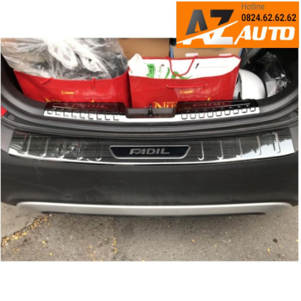 Ốp Chống trầy cốp Vinfast Fadil 2019-2022 mẫu titan
