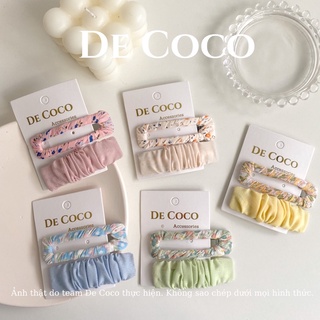 Kẹp tóc nữ DECOCO ACC ACC set 2 chiếc DECOCO ACC ACCESSORIES