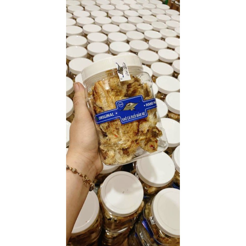 KHÔ CÁ ĐUỐI HỘP 350GR KÈM MẮM ME