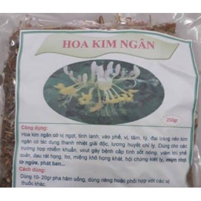 500gram Kim Ngân Hoa hỗ trợ điều trị bệnh viêm xoang hiệu quả JD027