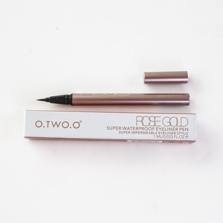Bút kẻ mắt nước O.Two.O rose gold super waterproof eyeliner pen