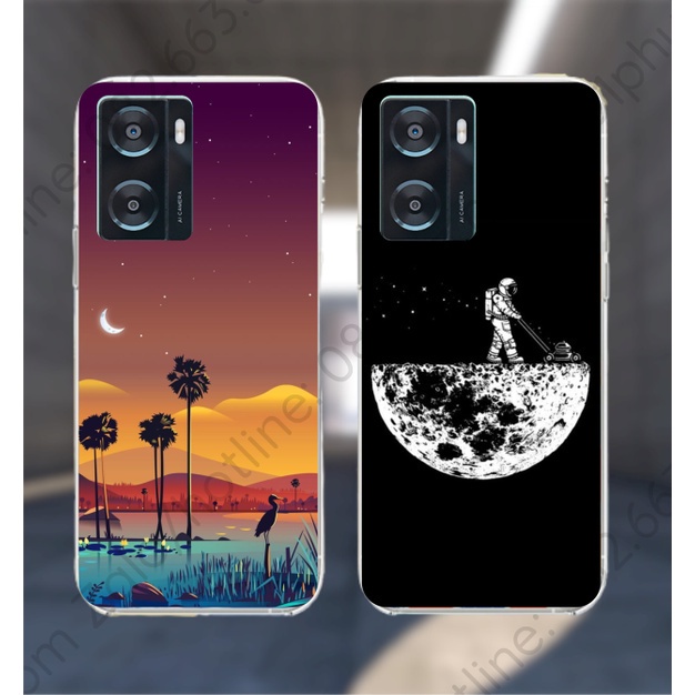 Ốp lưng Oppo A57 2022  A77  / A77s / A57s dẻo in hình sắc nét hoạt hình dễ thương