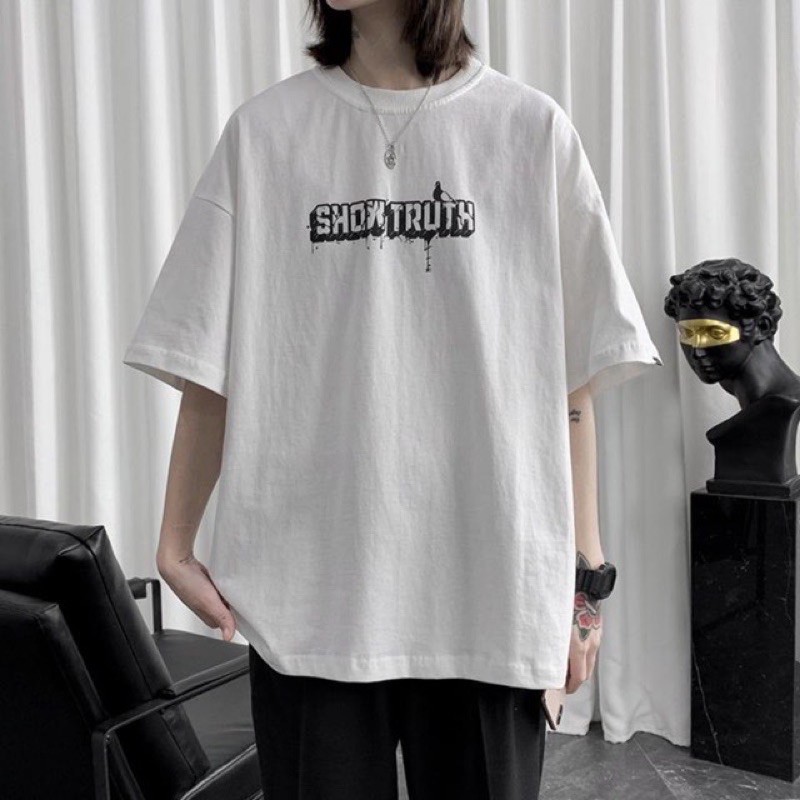 [ FULL SIZE + HÌNH THẬT ] Áo thun phông tay lỡ form rộng PUSH Unisex