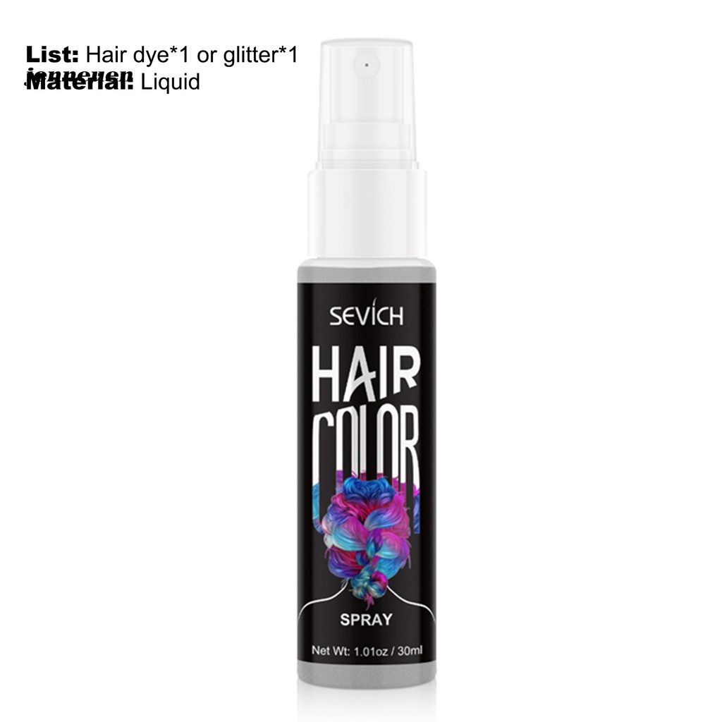 [Hàng mới về] Bình xịt/Phấn nhuộm tóc mini màu sắc nhanh chóng dành cho nữ