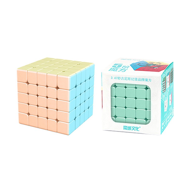 Rubik 2x2 3x3 4x4 5x5 đồ chơi thông minh trí tuệ xoay trơn mượt mà, không kẹt rít phai màu