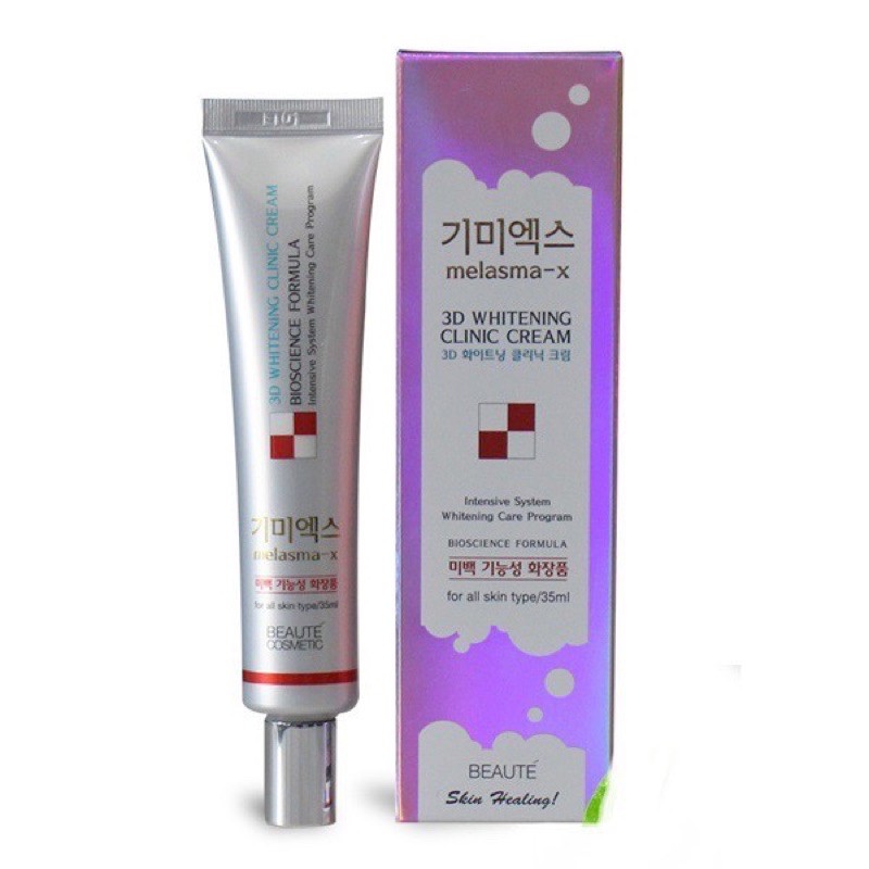 Kem Ngừa Nám Và Tàn Nhang Melasma-X 3D Whitening Clinic Cream