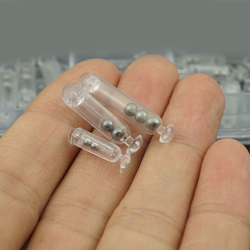 Set 10 Ống Lục Giác Gắn Mồi Câu Cá Chuyên Dụng