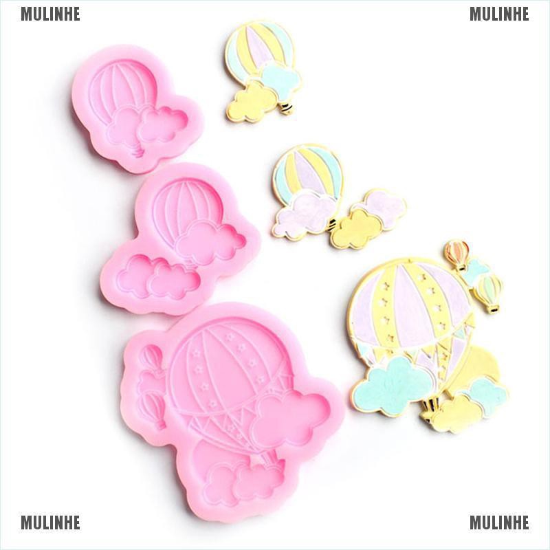 Khuôn silicone Tạo Hình Khinh Khí Cầu Làm Bánh DIY