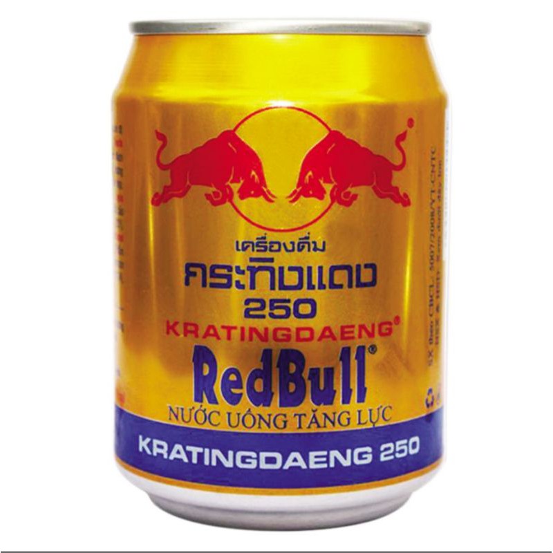 Lốc 6 lon nước tăng lực Redbull Việt Nam 250ml