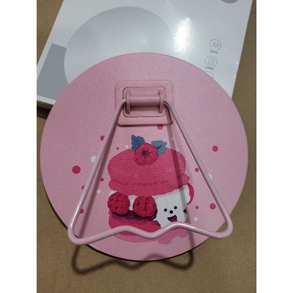 Gương soi để bàn - gương tròn.