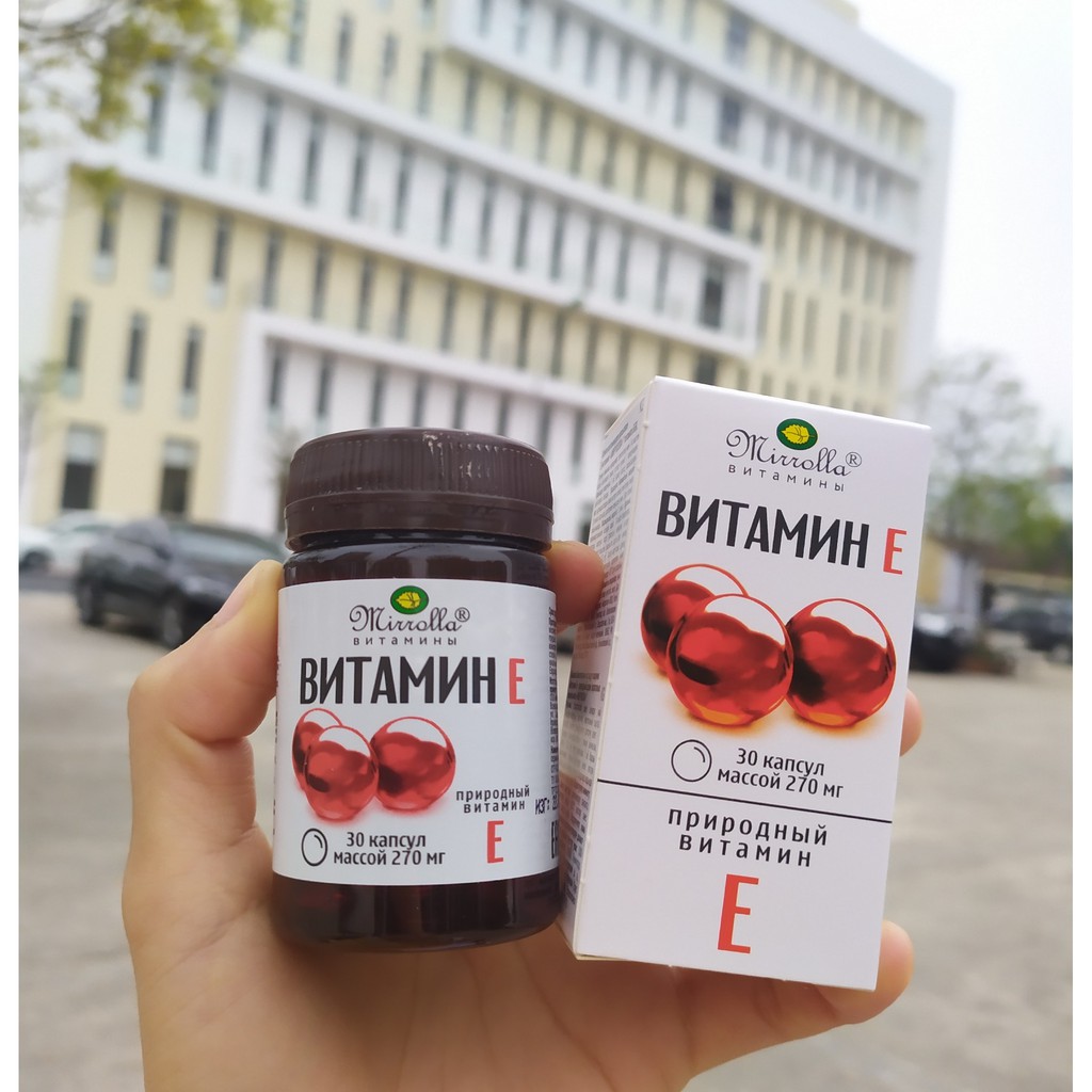MIRROLLA VITAMIN E ĐỎ NGA CHỐNG LÃO HÓA, ỔN ĐỊNH NỘI TIẾT TỐ CHO PHỤ NỮ | BigBuy360 - bigbuy360.vn