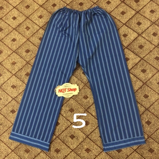 Quần Kẻ Ông Già Mặc Nhà - Quần Pijama Mặc Nhà