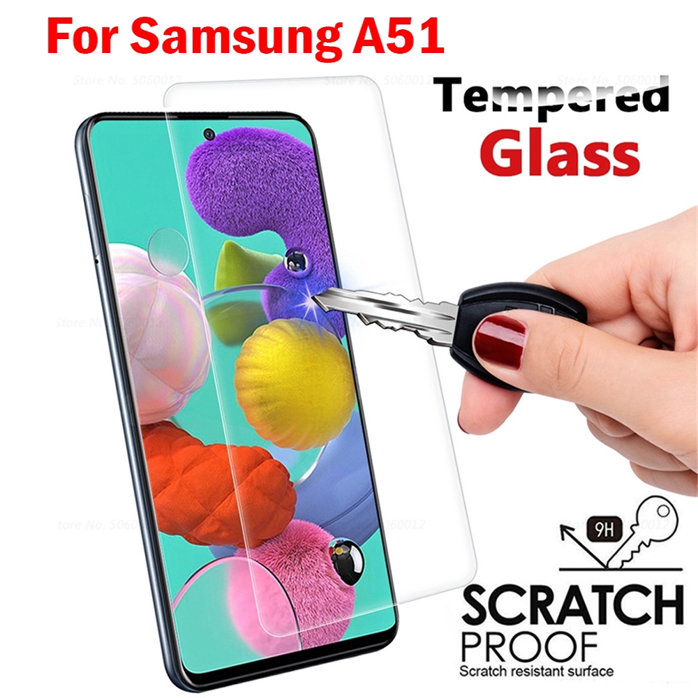 Set 3 Kính Cường Lực Cho Điện Thoại Samsung Galaxy A51 A71 A10 A20 A30 A40 A50 A70 A10S A20S A30S A50S M10 M20 M30