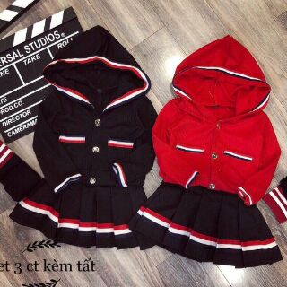 Set váy 3 chi tiết
