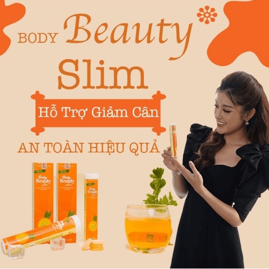 Viên Sủi Giảm Cân Body Beauty Slim Chính Hãng hỗ trợ Giảm Cân Nhanh Cấp Tốc không phải thuốc giảm cân