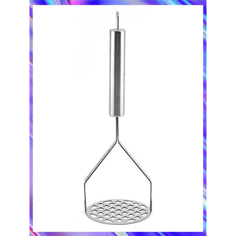 Potato Masher Stainless Steel Heavy Duty Anti-Slip Hand Masher For Potatoes