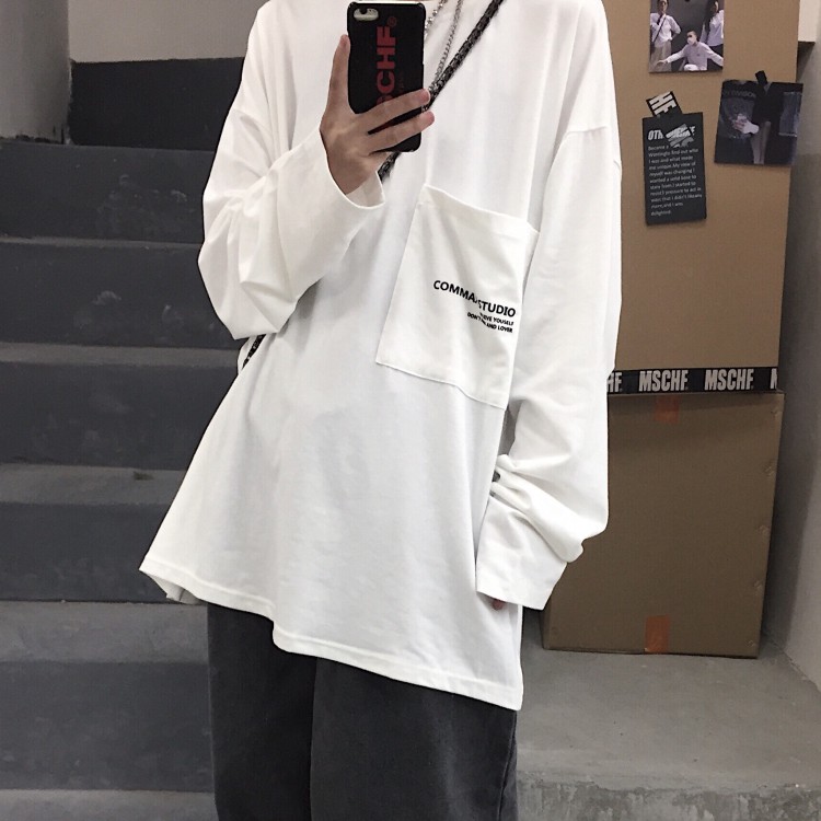 Áo thun tay lỡ  COMMAX TÚI  phông Unisex nam nữ tee oversize form rộng pull Ulzzang Streetwear Hàn Quốc vải mềm