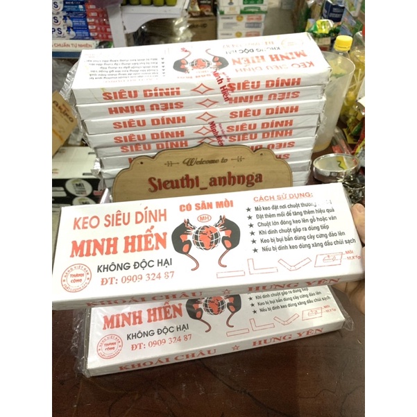 Keo Dính Chuột (Siêu Dính) Minh Hiến