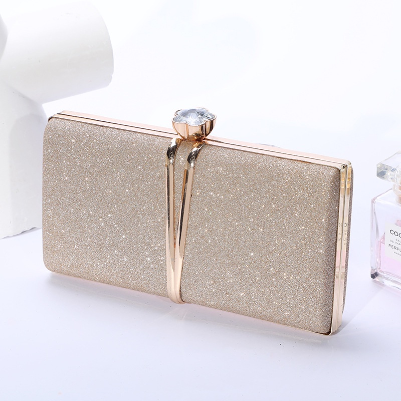 Túi Xách Thời Trang, Ví Clutch Cầm Tay Kim Tuyến Lấp Lánh Siêu Sang_TX03